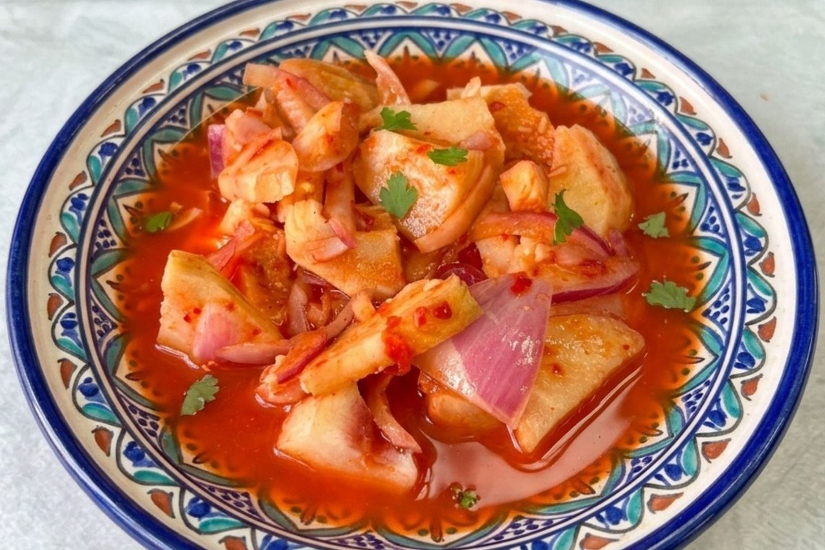 Salade Artichaut Harissa