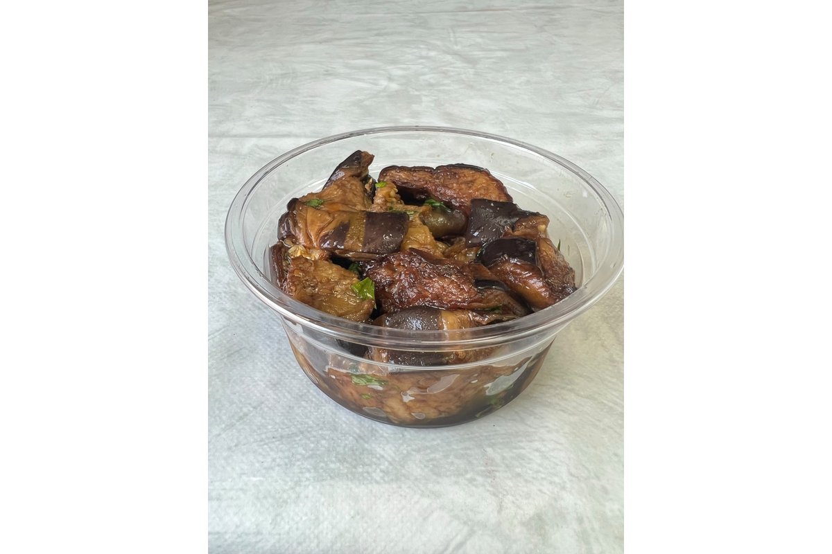 Salade Aubergines Frits