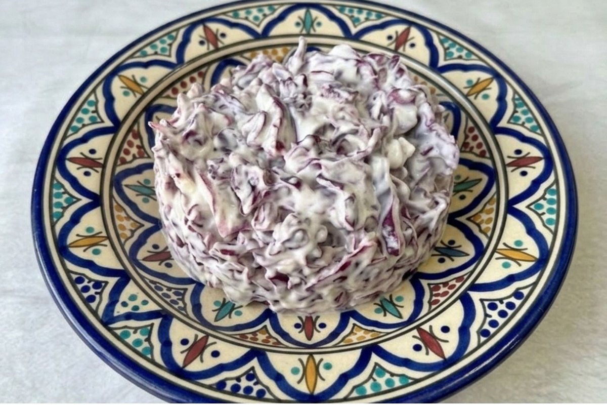 Salade Choux Rouge Mayo