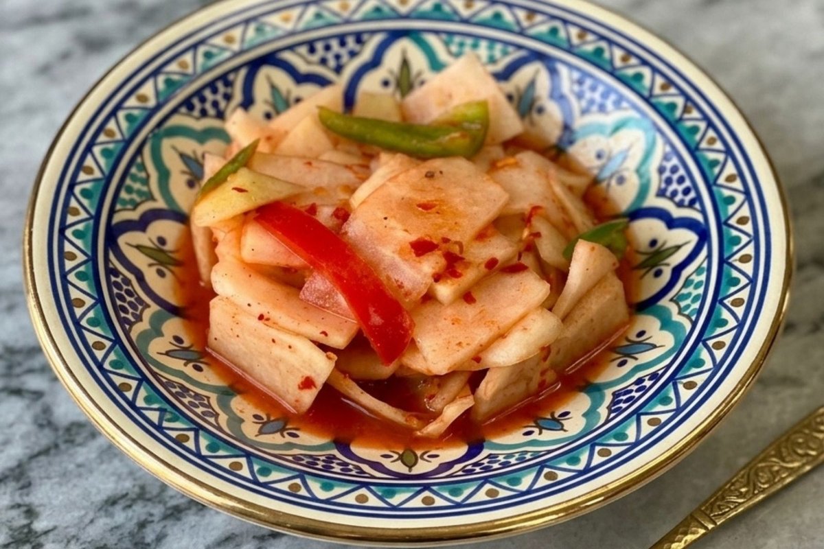 Salade Navets a l'Harissa